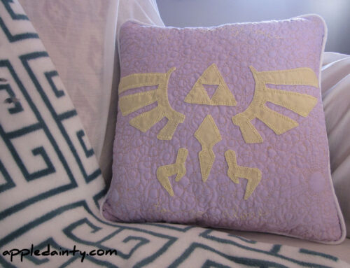 It’s Dangerous to Go Alone! A Hyrule Crest Pillow
