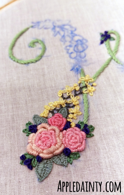 Hand-Embroidered Monograms