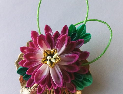 Barrettes & Water Lily Brooch