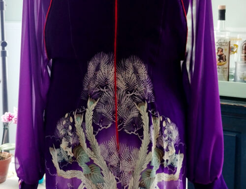 Phoenix Kimono Remake Dress