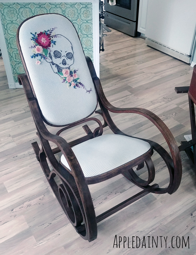 Refinishing discount rocking chair