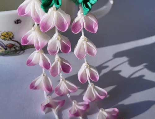 Two-tone Wisteria Hair Pin