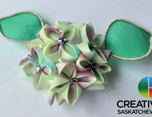 Hydrangea Brooch